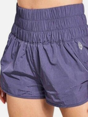 FP Movement Free People Way Home Shorts, Color: Deep Sea, Size: Small